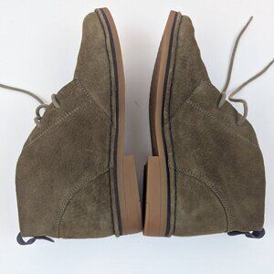 Hush Puppies Suede Booties in Tan, Sz 8